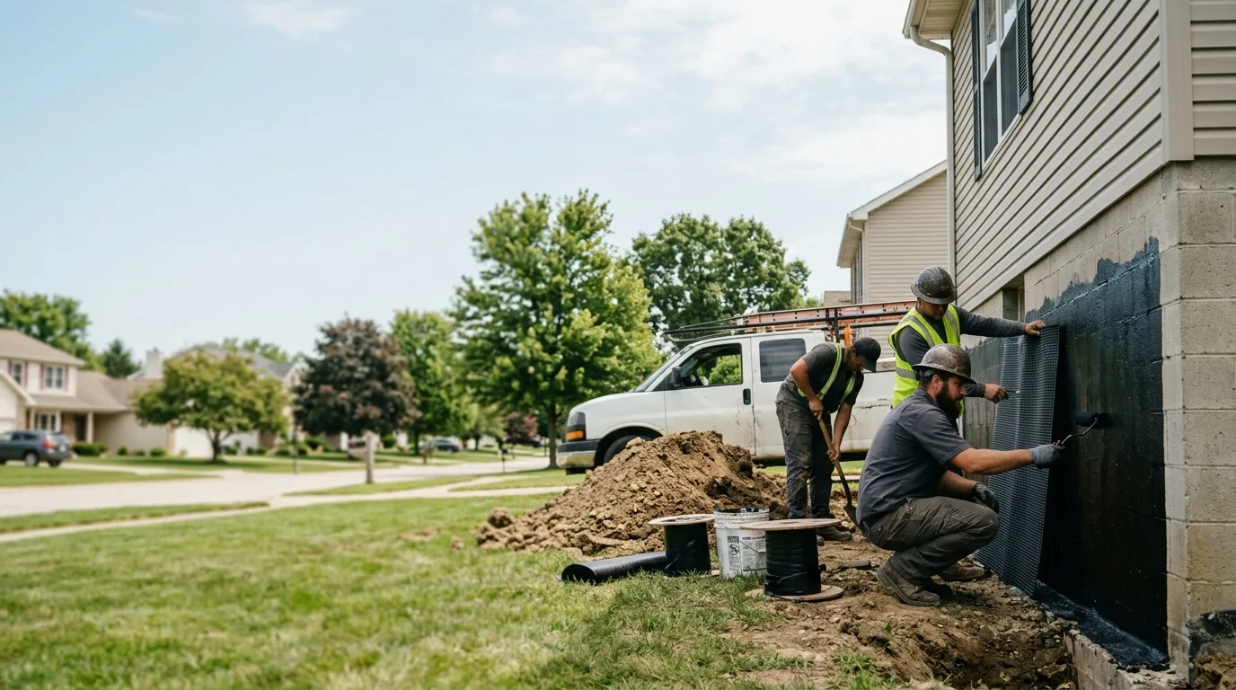 Basement Waterproofing in Louisville, IL near me